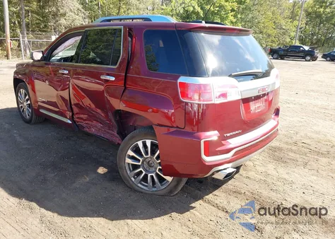 2017 GMC Terrain Denali from USA, damaged, VIN 2GKFLVE31H6246600